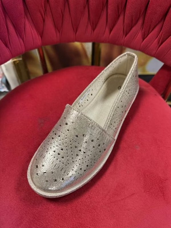 Espadrilky zlate 865