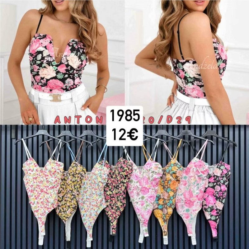Kvietkovane body na ramienka 1985