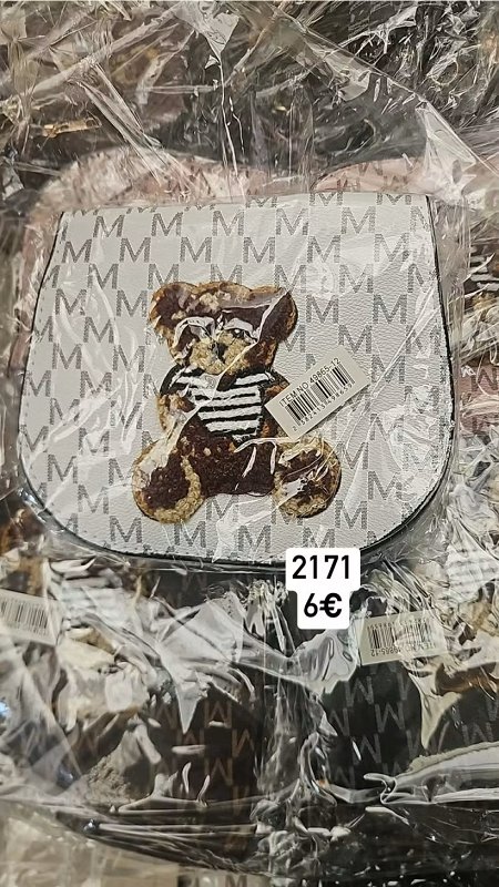 Crossbody kabelka s mackom 2171
