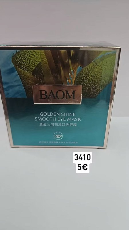 BAOM Zlaté vyhladzujúce masky pod oči 3410