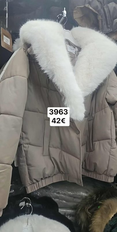 Lanova bunda na zips vrecko klokanka 1763