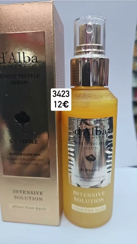 dAlba hydratačné pleťové sérum s bielou hľuzovkou 3423