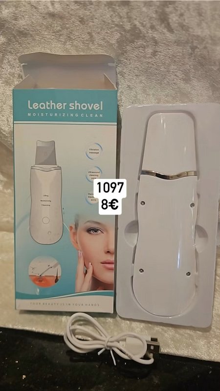 Ultrazvuková špachtľa na pleť 1097