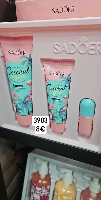 Sada starostlivosti o telo a ruky Sadoer 3903