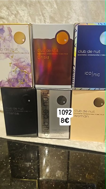 Parfum Club de nuit 1092