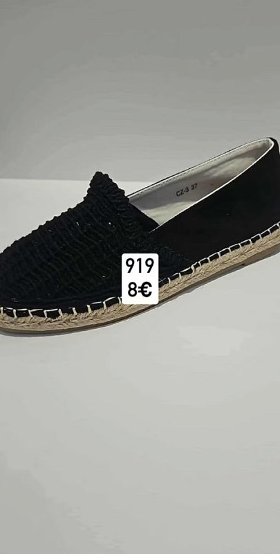 Hackovane espadrilky 919