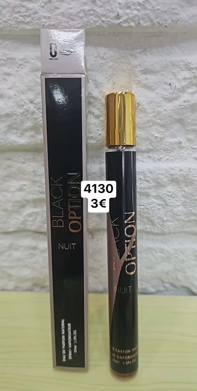Voňavka do kabelky Black Option 4130