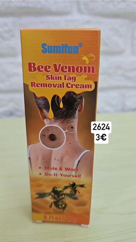 Sumifun Krém na odstránenie kožných výrastkov a bradavíc s včelím jedom 2624