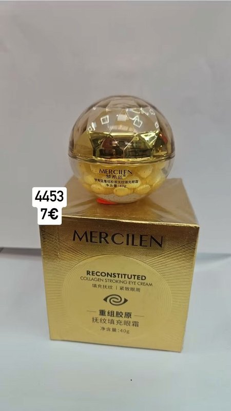 Kolagénový očný krém proti vráskam Mercilen 4453