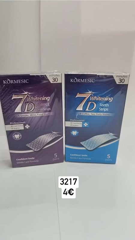 Kormesic bieliace pásiky na zuby 3217