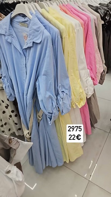 Dzinsove saty s opaskom 2975