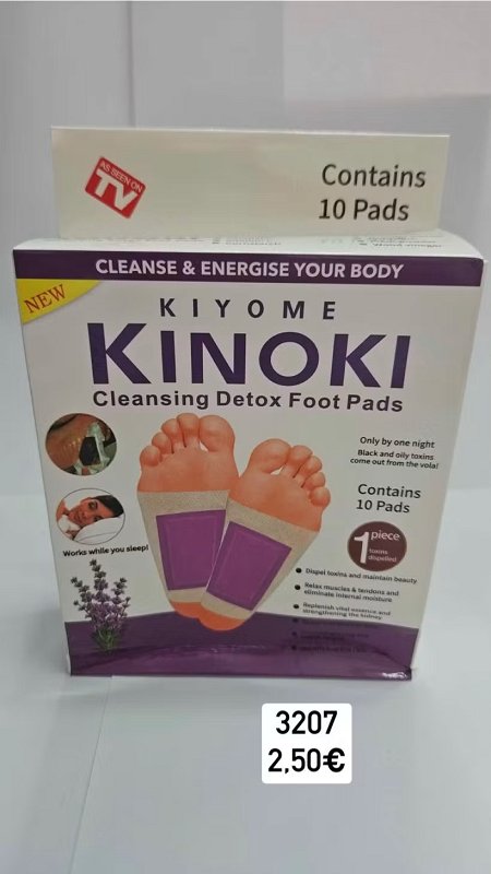 Relaxačné náplasti na chodidlá Kinoki 3207