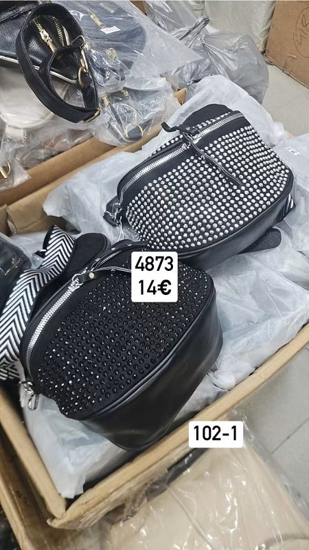 Crossbody kabelka s kamienkami 4873