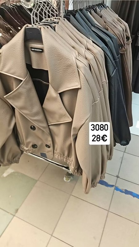 Kozena bunda na gombiky dole stahovana 3080