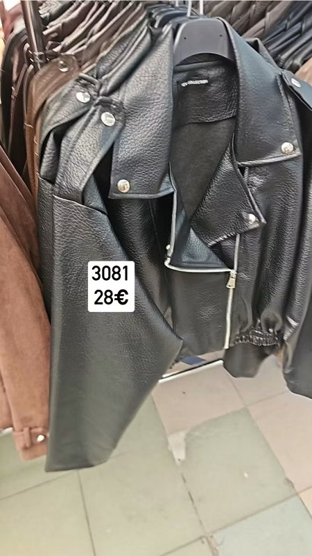Kozena bunda na zips 3081