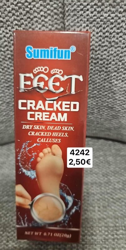 Krem na popraskane päty 4242