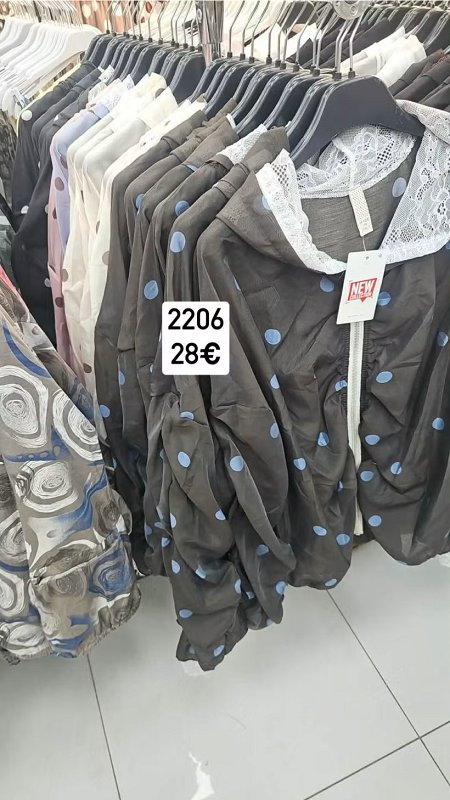 Bodkovana bombera sťahované rukávy s cipkou 2206