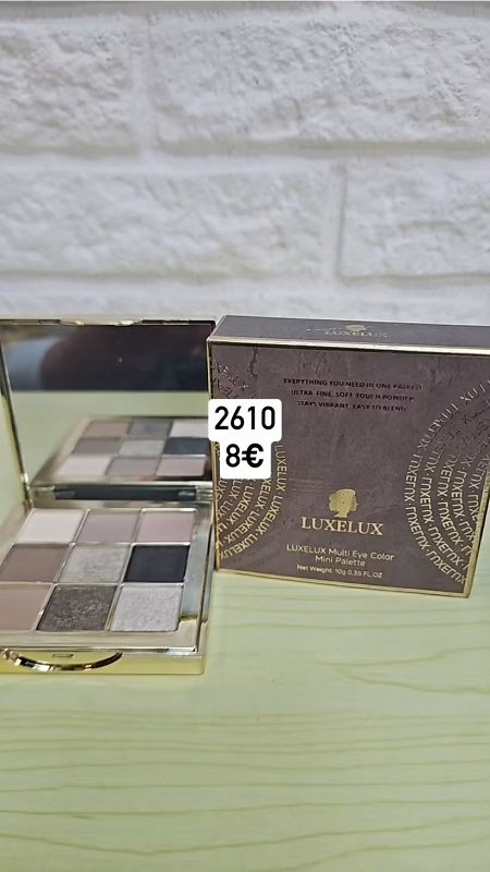 Luxelux Paletka očných tieňov 2610