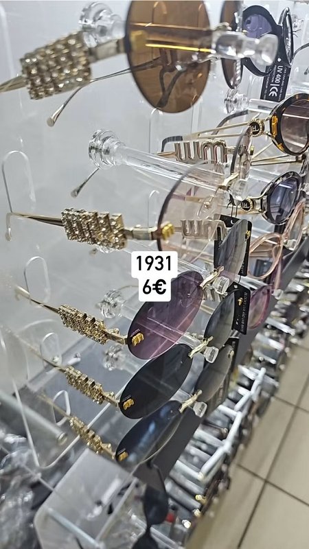 Slnecne okuliare s kamienkami Min Min 1931