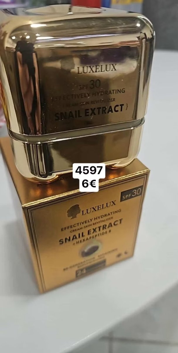 Regeneračný krém s extraktom zo slimačieho slizu LUXELUX 4597
