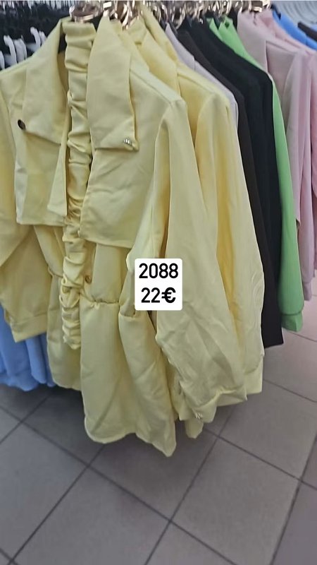 Sakove saty s opaskom 2088