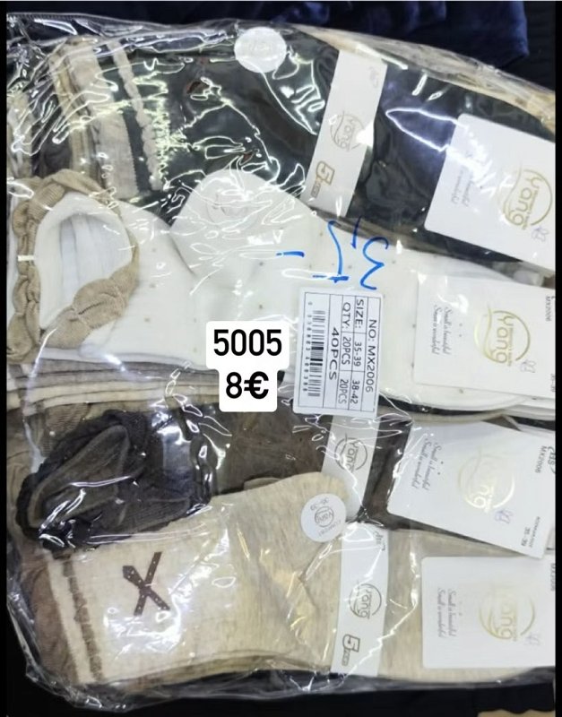 Ponozky so vzorom 5005