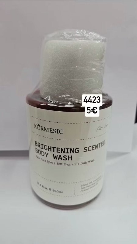 Kormesic Rozjasňujúci parfumovaný sprchový gél proti tmavým škvrnám 4423