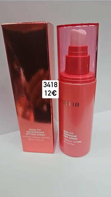 TIRTIR Vodoodolný fixačný sprej na make up 3418