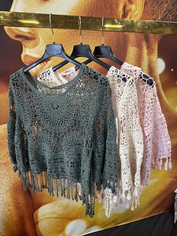 Hackovany croptop