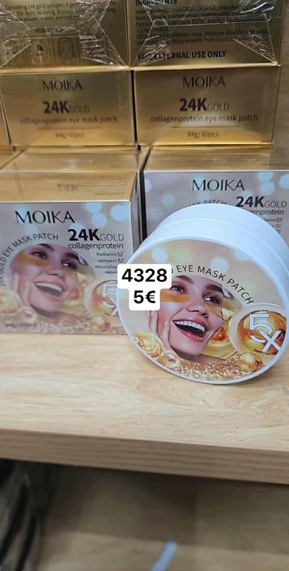 Ocna maska s 24k zlatom 4328