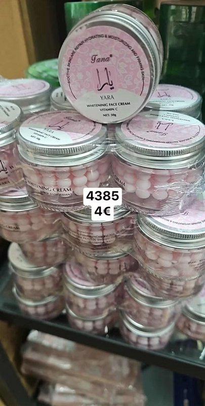 Bieliaci krem na tvar  Yara 4385