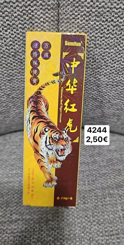Krem s vytazkami z tigrej masti 4244