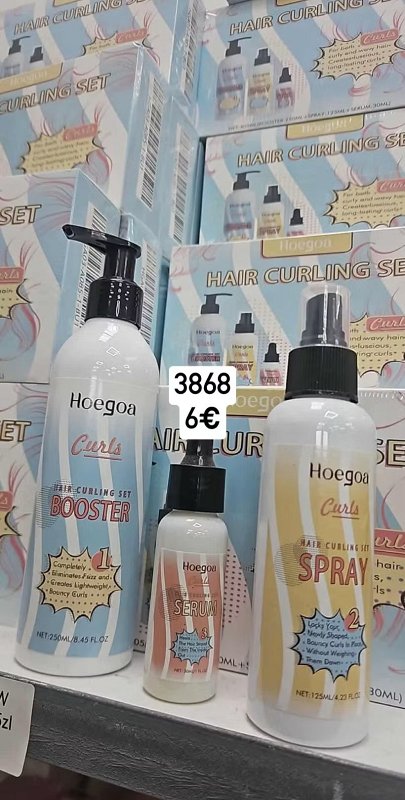 Set na kucerave vlasy 3868