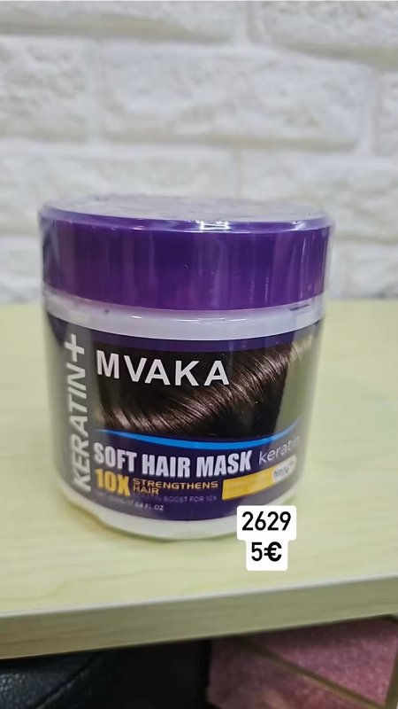 MVAKA Keratínová regeneračná maska na vlasy 2629