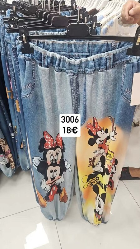 Riflove nohavice Minnie 3006