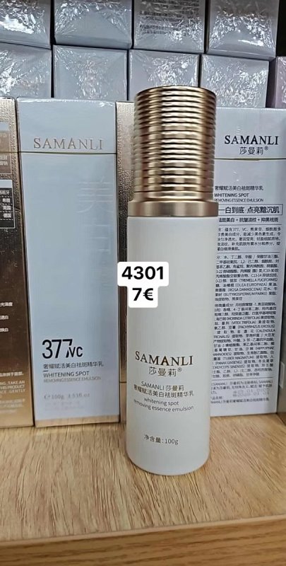 Bieliaca emulzia na plet SAMANLI 4301