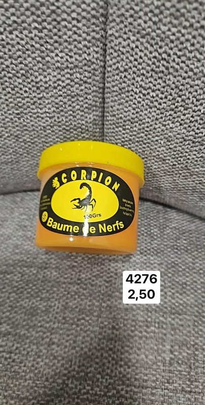 Hrejivy balzam s extraktom zo skorpiona 4276