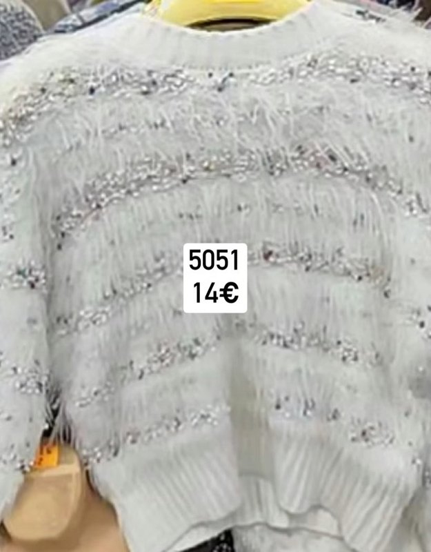 Sveter so strapcami 5051