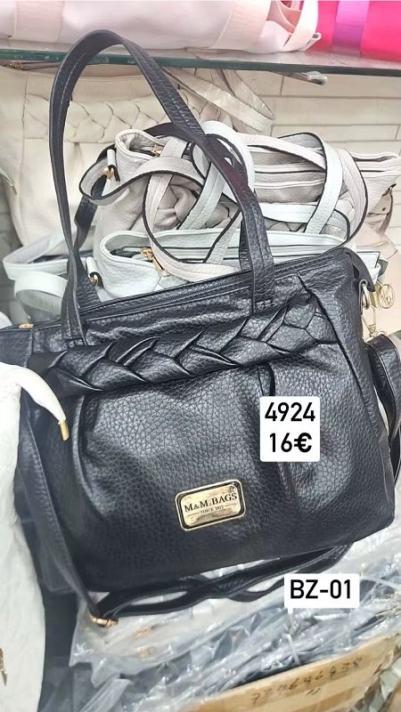 Kozena kabelka Mz pleteny ramienok 4924