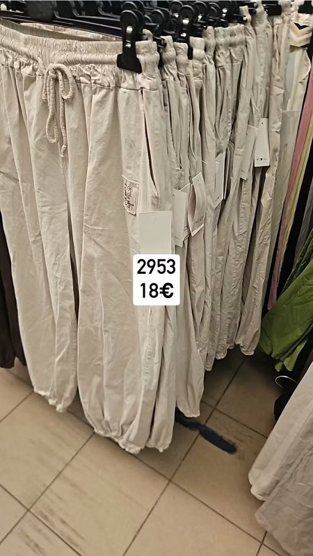 Nohavice aladinky gumicka v pase 2953