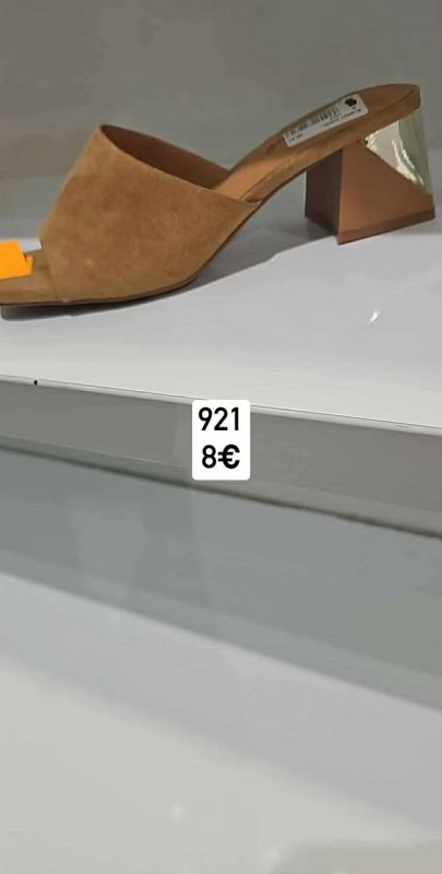 Sandale hruby opätok so zlatym 921