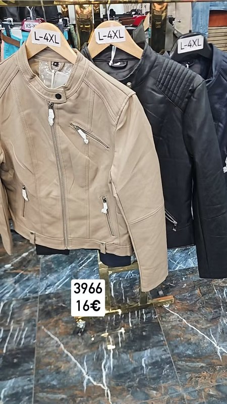 Kozena bunda na zips 3966