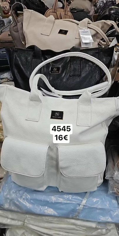 Kozena kabelka s kapsami 4545