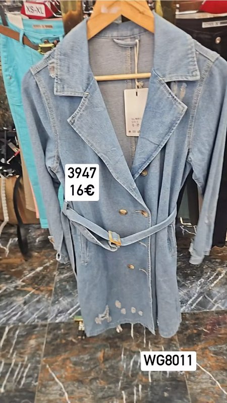 Riflovy kabat s opaskom 3947