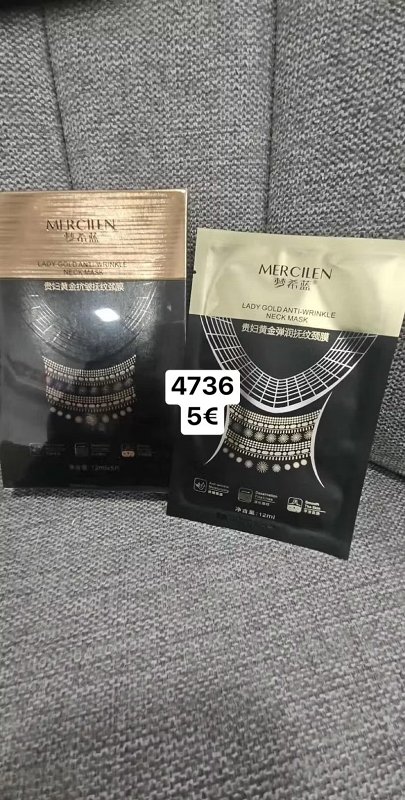 Maska na dekolt MERCILEN 4736