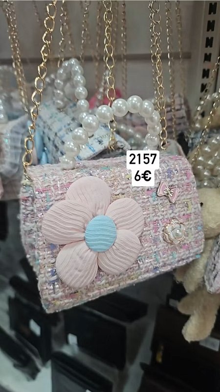 Detska kabelka s kvietkom 2157