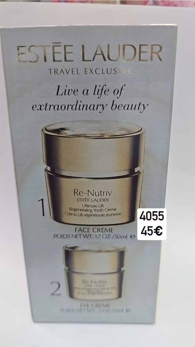 Estée Lauder luxusná regeneračná sada na pleť a očné okolie 4055