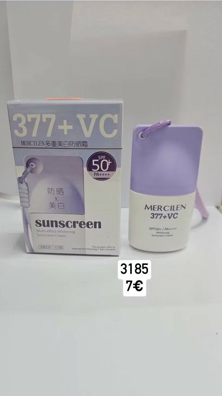 Mercilen opaľovací krém na tvár 3185