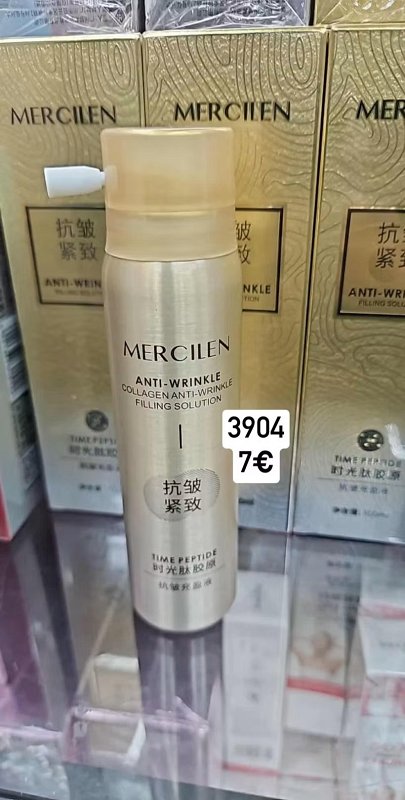 Kolagénové vyhladzujúce sérum proti vráskam Mercilen 3904