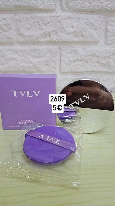 TVLV Zmatňujúci fixačný púder s levanduľou 2609